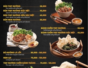 Menu Ẩm thực